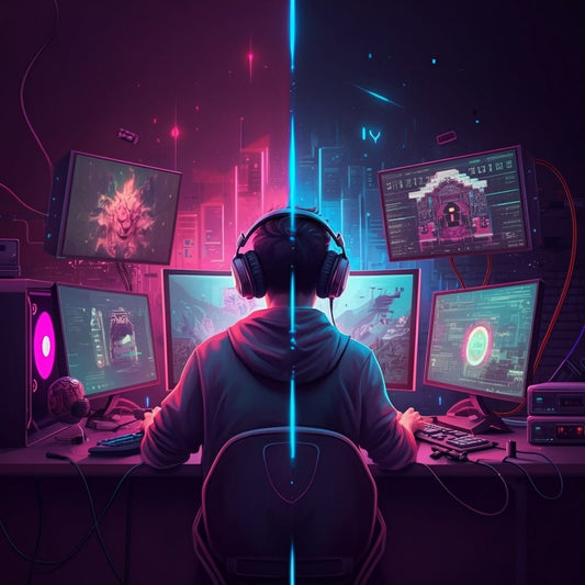 🎮 The Dual Edges of Online Gaming 🌍By Ambrose Fider
