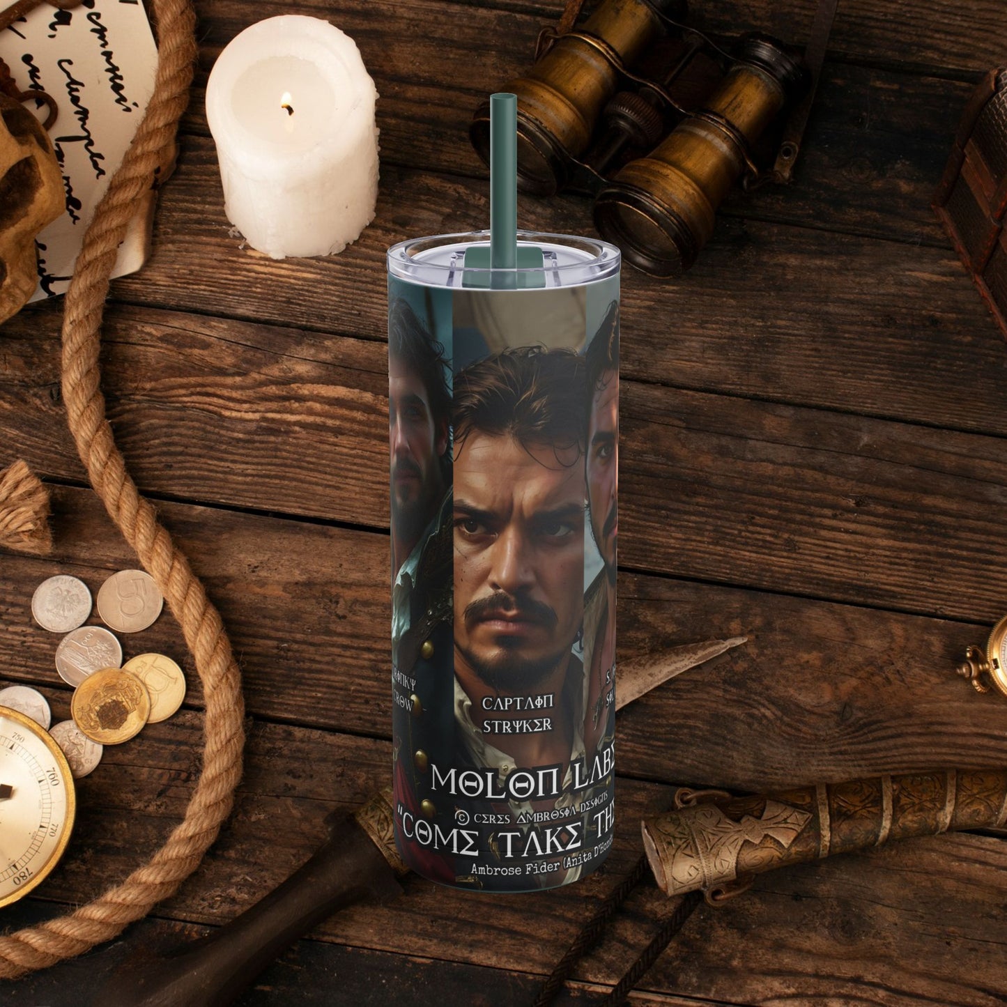 "The Formidable" ( Molon Labe) Tumbler, 20oz