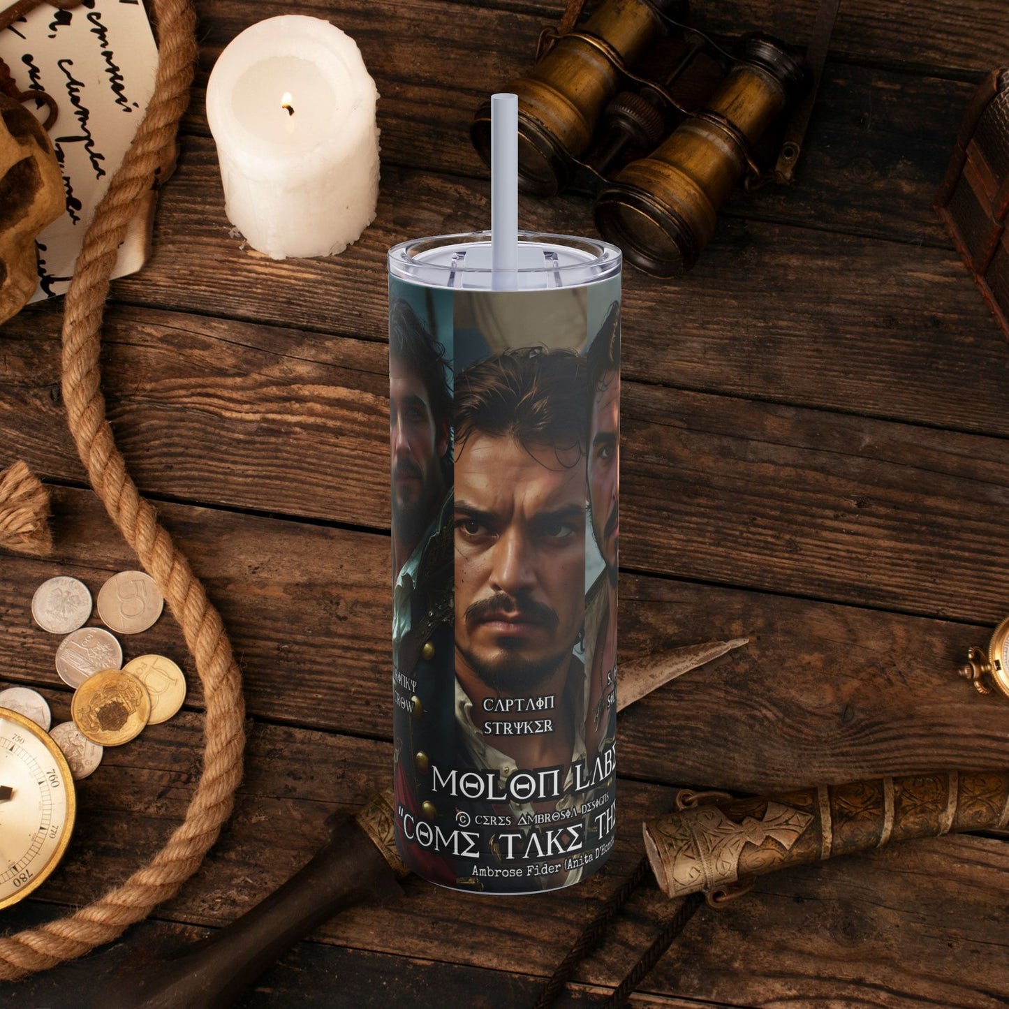 "The Formidable" ( Molon Labe) Tumbler, 20oz