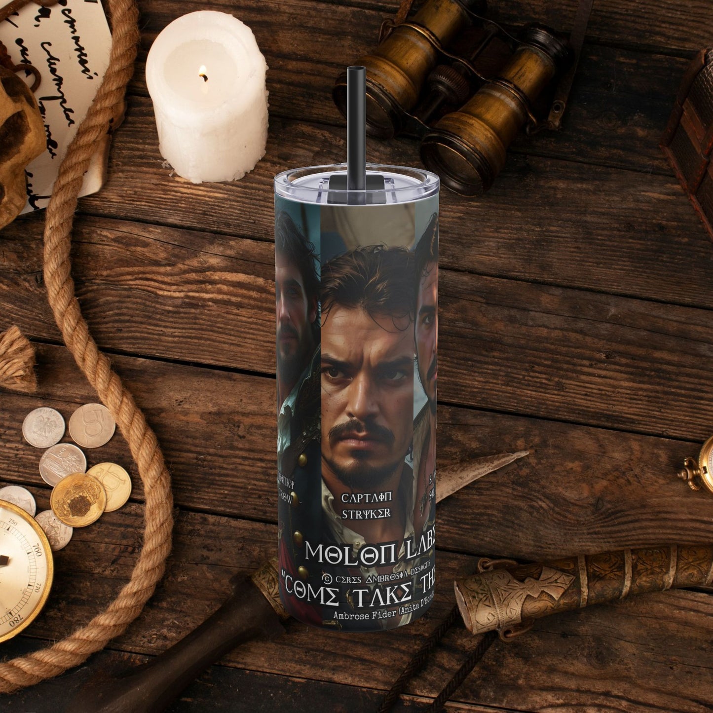 "The Formidable" ( Molon Labe) Tumbler, 20oz